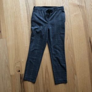 Zara ankle length plaid pants